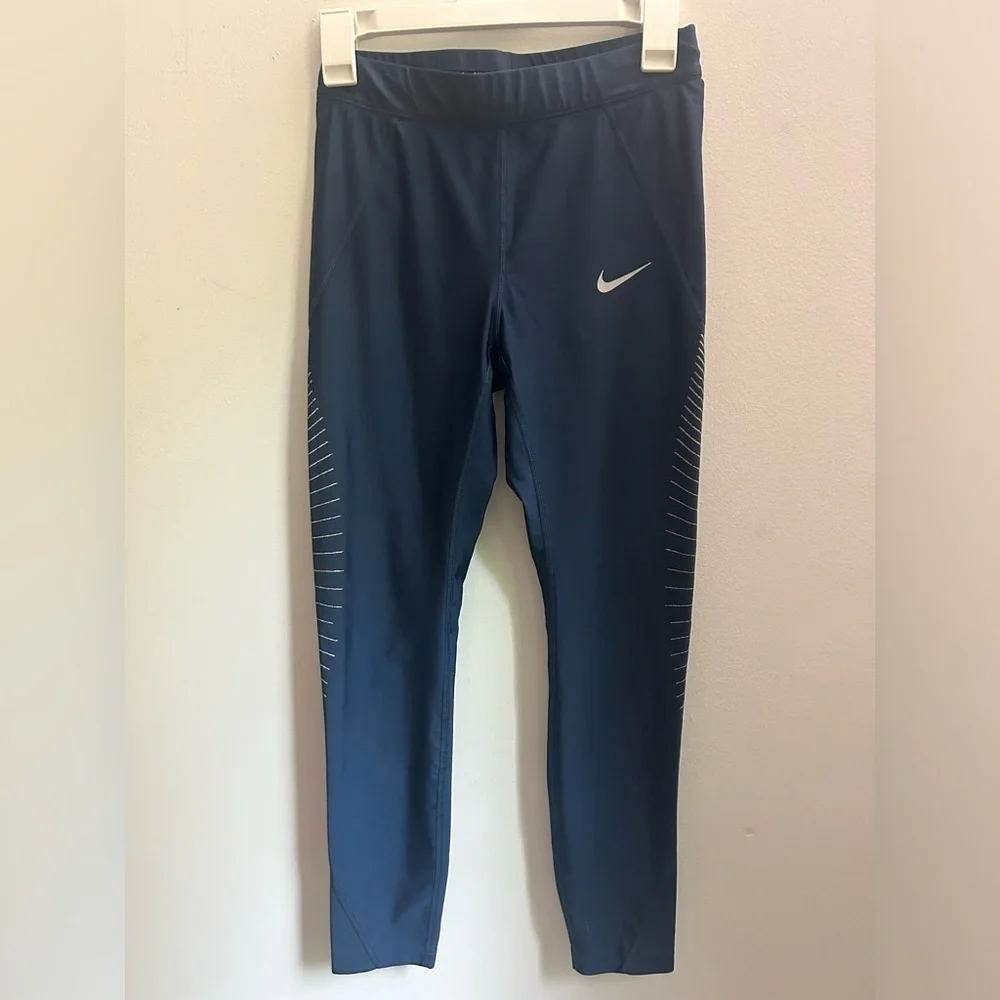 Nike Blue Athletic Leggings